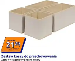 Action Zestaw koszy do przechowywania oferta