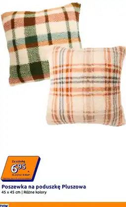 Action Poszewka na poduszkę Pluszowa oferta
