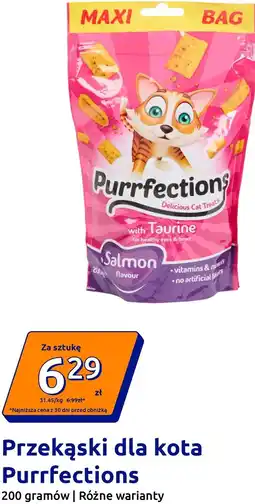Action Przekąski dla kota Purrfections oferta