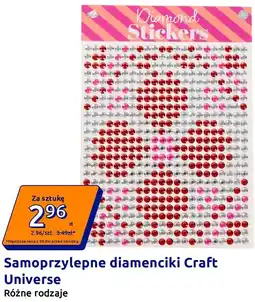 Action Samoprzylepne diamenciki Craft Universe oferta