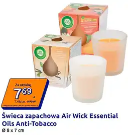 Action Świeca zapachowa Air Wick Essential Oils Anti-Tobacco oferta
