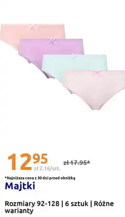 Action Majtki dziecięce oferta