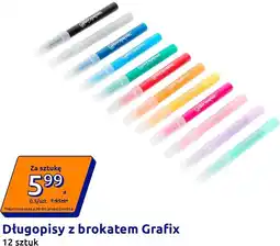Action Długopisy z brokatem Grafix oferta