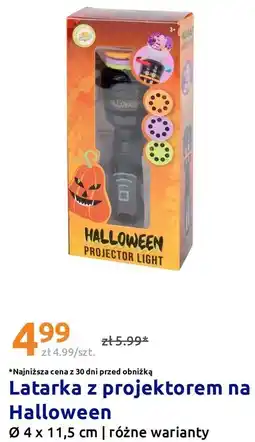 Action Latarka z projektorem na Halloween oferta