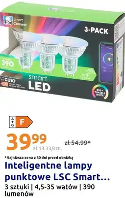 Action Inteligentne lampy punktowe LSC Smart Connect oferta