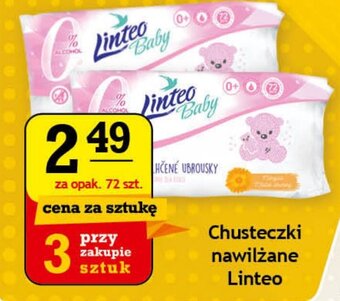 Gram Market Chusteczki nawilżane Linteo 72szt. oferta