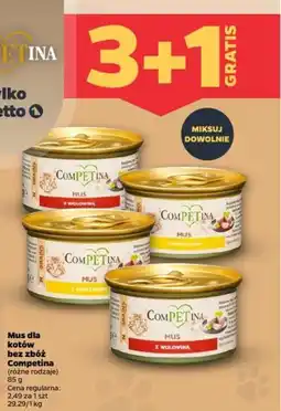 Netto Mus dla kotów bez zbóż Competina oferta