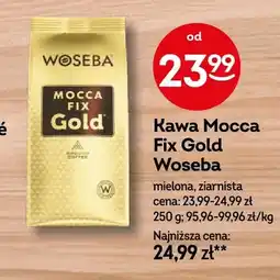 Żabka Kawa ziarnista Mocca Fix Gold Woseba oferta