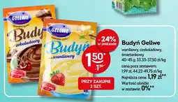 Żabka Budyń śmietankowy Gellwe oferta