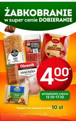 Żabka Kiełbasa sucha krakowska z szynki Olewnik oferta