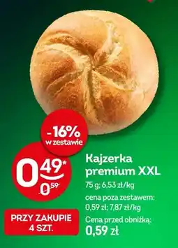 Żabka Kajzerka premium XXL oferta