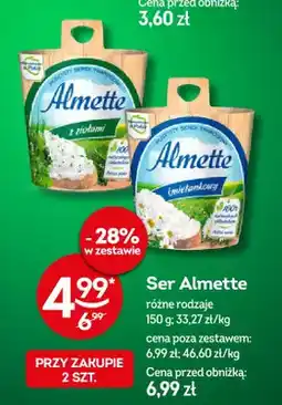 Żabka Ser Almette z ziołami oferta