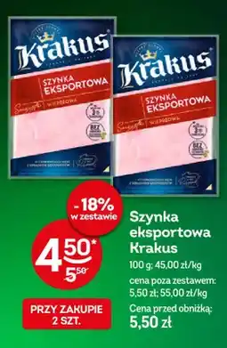 Żabka Szynka eksportowa Krakus oferta