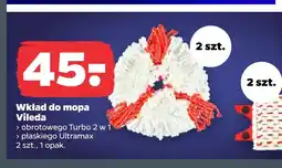 Netto Wkład do mopa płaskiego Ultramax 2-pak Vileda oferta
