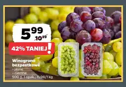 Netto Winogrono bezpestkowe jasne oferta