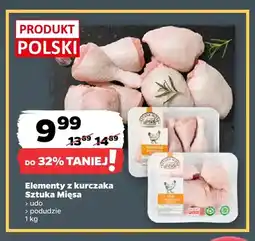 Netto Elementy z kurczaka udo Sztuka Mięsa oferta