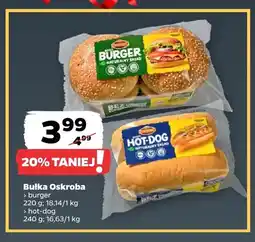 Netto Bułka burger Oskroba oferta
