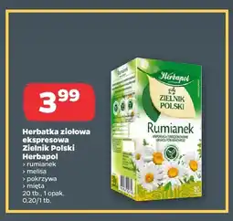 Netto Herbatka ziołowa ekspresowa Zielnik Polski rumianek Herbapol oferta