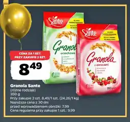 Netto Granola orzechowa Sante oferta