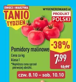 ALDI Pomidory malinowe oferta