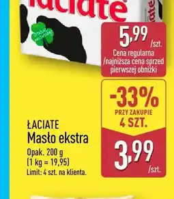 ALDI Masło ekstra Łaciate oferta
