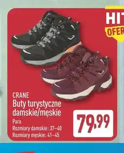 ALDI Buty turystyczne damskie/męskie Crane oferta