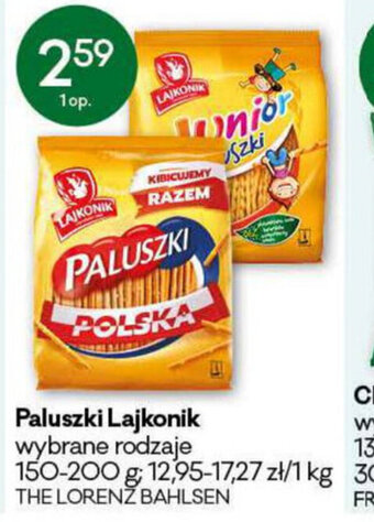 Paluszki Lajkonik 150-200g