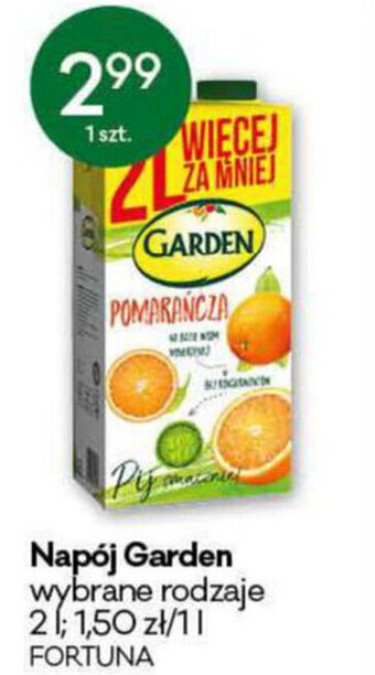Groszek Napój Garden 2l oferta