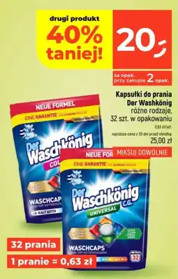 Dealz Kapsułki do prania Der Waschkönig oferta
