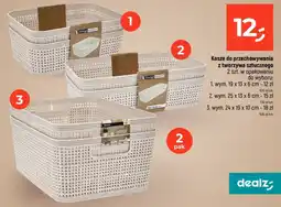 Dealz Kosze do przechowywania z tworzywa sztucznego oferta