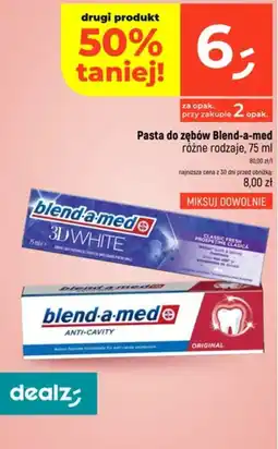 Dealz Pasta do zębów Blend-a-med oferta