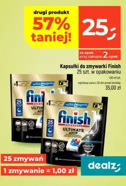 Dealz Kapsułki do zmywarki Finish oferta