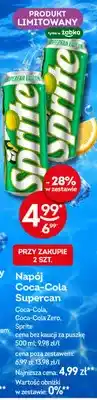 Żabka Napój gazowany Coca-Cola Supercan oferta