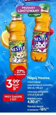 Żabka Napój Nestea Green Tea Jasmine White Peach oferta