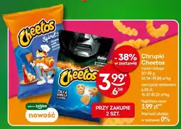 Żabka Chrupki Cheetos Spirals Cheese with ketchup oferta