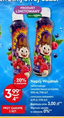 Żabka Napój Wojanek oferta