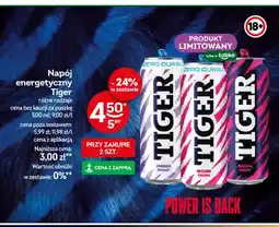 Żabka Napój energetyczny Tiger Jagoda Energy zero cukru oferta