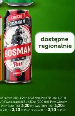 Żabka Piwo Bosman Full oferta
