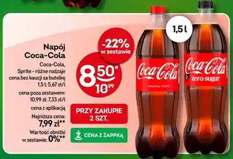 Napój gazowany Coca-Cola Original Taste