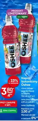 Napój izotoniczny Oshee