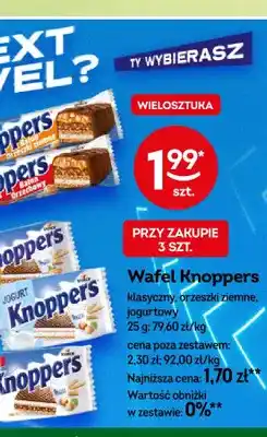 Żabka Wafel Knoppers klasyczny oferta