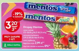 Żabka Dropsy Mentos Strong Mint oferta