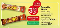 Żabka Baton Lion 2-pak oferta