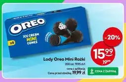 Żabka Lody Oreo Mini Rożki oferta