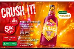 Żabka Napój piwny Garage oferta