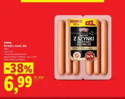 Lidl Parówki z szynki XXL Pikok oferta