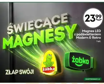 Magnes LED z podświetleniem Modern Żabka