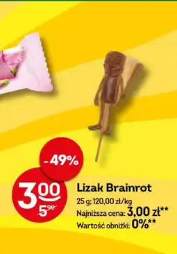 Żabka Lizak Brainrot oferta