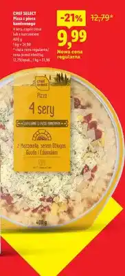 Lidl Pizza z pieca kamiennego capricciosa Chef Select oferta