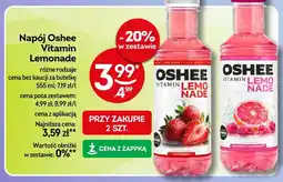 Żabka Napój Oshee Vitamin Lemonade Strawberry oferta
